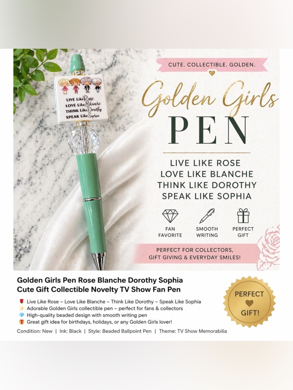 Golden Girls Boutique pen